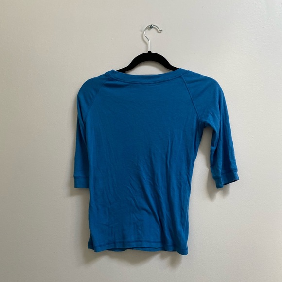 Elbow Length Sleeve Basic Tee - Picture 3 of 3